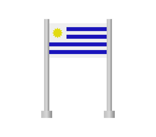 Vlag van Uruguay