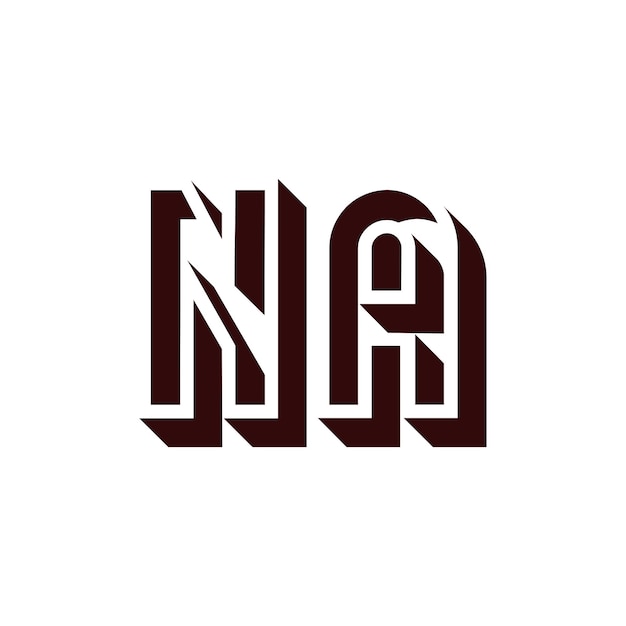 Vlak vector logo ontwerp voor bedrijf