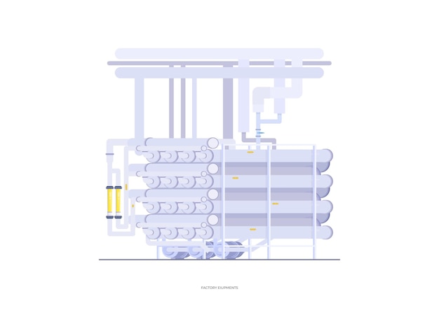 vlakke wei-eiwitmembraanfiltratiemachines in de fabriek