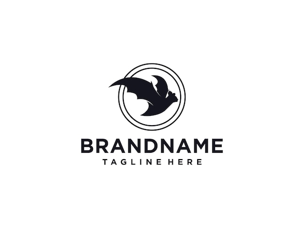 Vleermuis pictogram illustratie op witte achtergrond vleermuis logo ontwerp vector