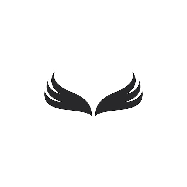 Vleugel logo sjabloon vector pictogram illustratie