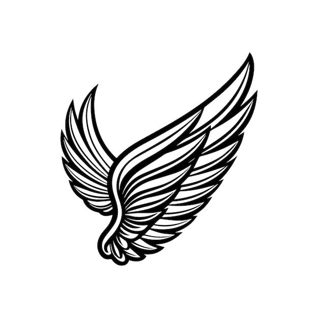 vleugellijnvector