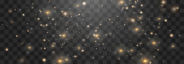 Vliegende lichtdeeltjes Kerstverlichtingseffect