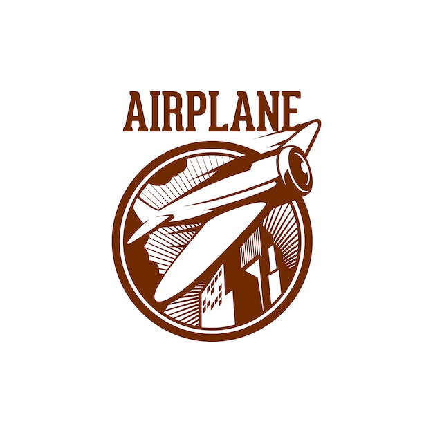 Vliegtuig logo