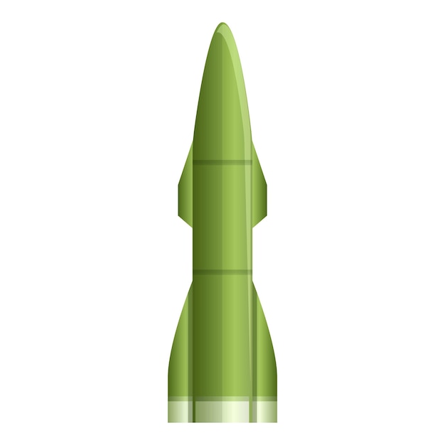 Vliegtuig raket icoon Cartoon van vliegtuig raket vector icoon voor webontwerp geïsoleerd op witte achtergrond