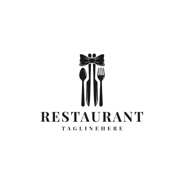 Vlinderdas, gebruiksvoorwerp restaurantlogo