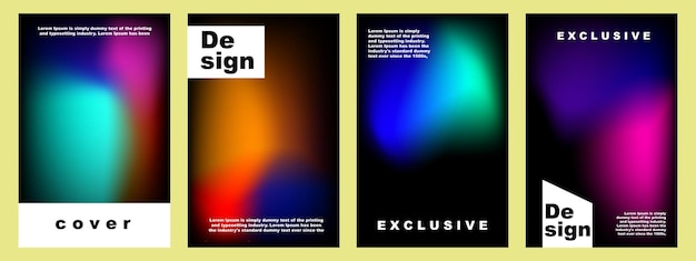 Vloeibare abstracte achtergrond Blauwe vloeistof vector banner sjabloon voor sociale media websites