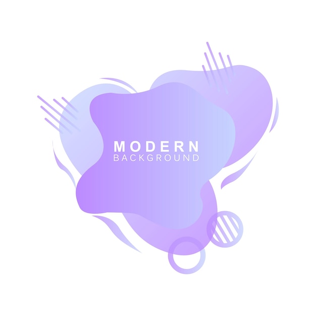 Vloeibare Achtergrond Verloop Zeepbel Vector Logo Sjabloon Banner En Abstracte Behang Poster