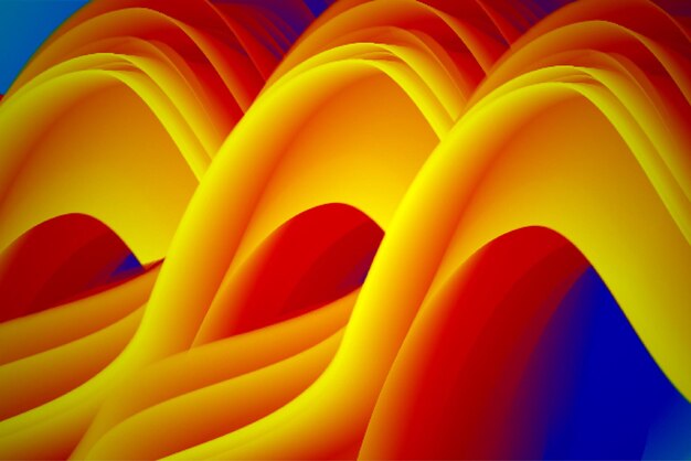 Vloeibare kleur abstracte creatieve kleurovergang kleurrijke full hd wallpaper golvende vloeistof achtergrond vector ontwerpsjabloon