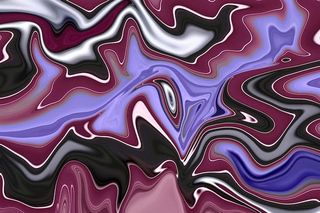 Vloeibare marmeren gestructureerde achtergronden golvende psychedelische achtergronden