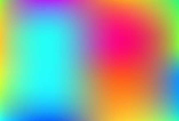 Vloeiende en wazige kleurrijke achtergrond met verloopnet Moderne heldere regenboogkleuren Gemakkelijk bewerkbare zachte gekleurde vectorbannermalplaatje