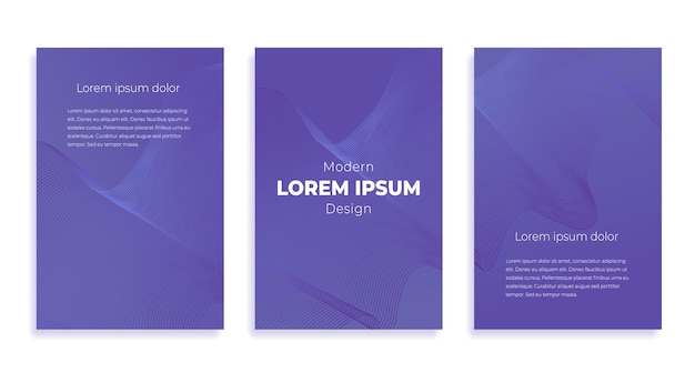 Vloeiende posteromslag met moderne veri peri-kleur van het jaar 2022. Violette en paarse abstracte geometrische sjabloon met overvloeivormen.