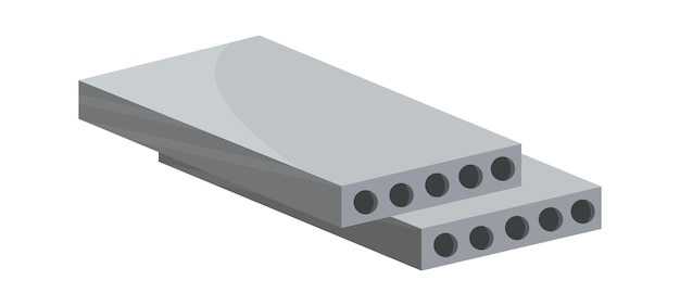 Vloerplaten Bouw Industrie Vector illustratie
