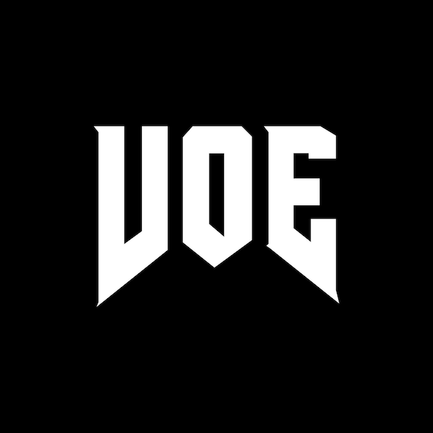 VOAのロゴデザイン 黒と白の色の組み合わせ VOAのレター ロゴデザイン VOAのアイコン VOAのアルファベット VOAのタイポグラフィー ロゴデザイン