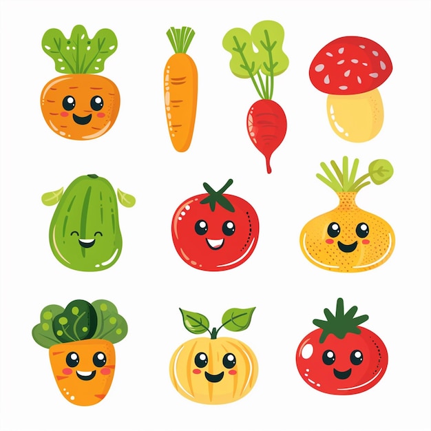 voedingsillustratie gezonde vegetariër groente vegan vector biologische wortel verse tomaten f