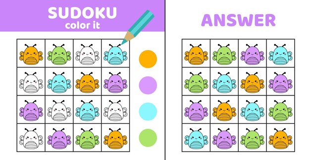 Voedsel zoek spel puzzel voor kinderen Squishmallow Engelse woorden Cartoon kawaii