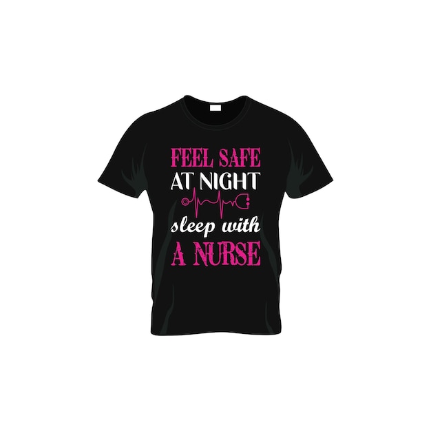 voel salie 's nachts slapen met een verpleegsterst-shirt. voedings t-shirt
