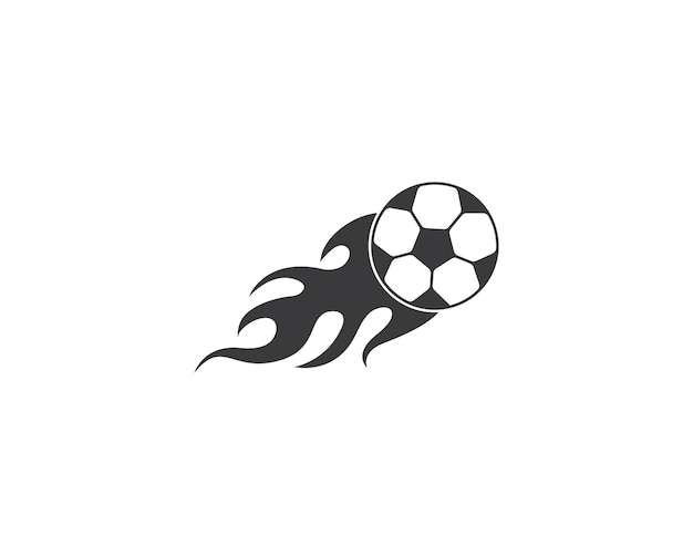 Voetbal bal pictogram illustratie vector