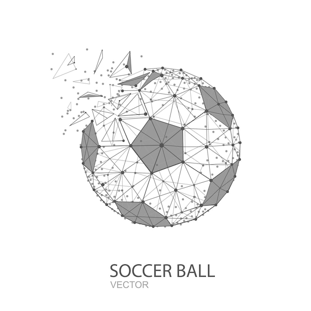 Voetbal bal Sport concept