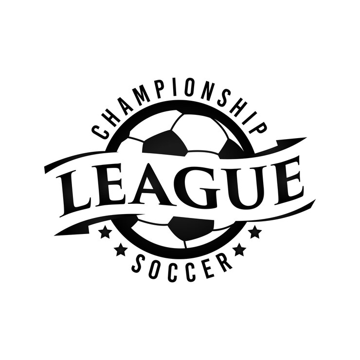 Vector voetbal football league logo ontwerp sjabloon symbool
