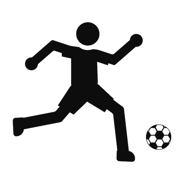 voetbal icoon vector