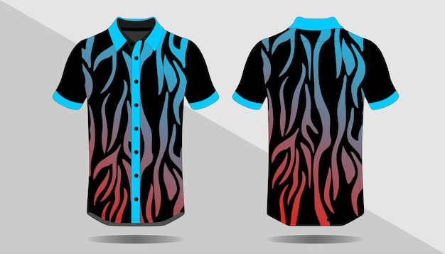 Voetbal jersey sport tshirt ontwerp