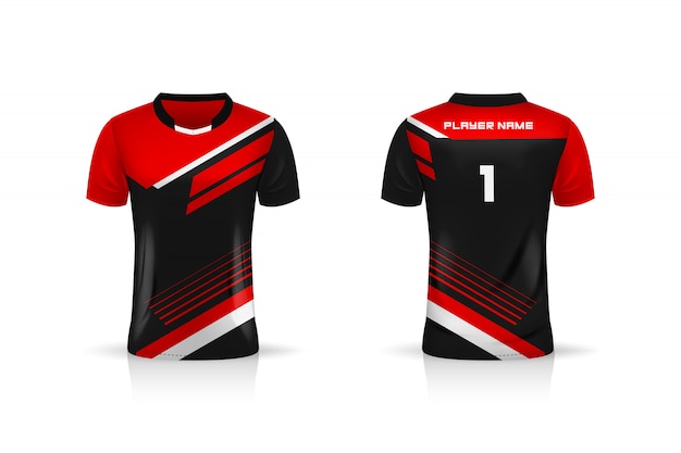 Voetbal sport jersey