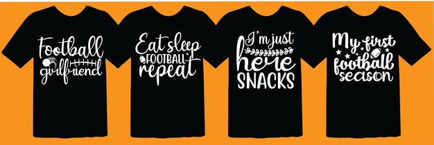 Voetbal svg t-shirt ontwerp