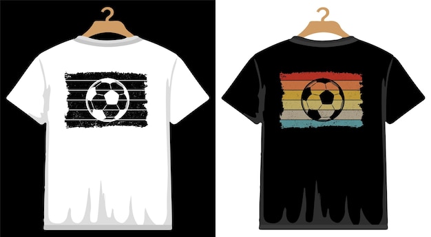Voetbal T-shirt ontwerp vector Voetbal T-shirt ontwerp Voetbalshirt