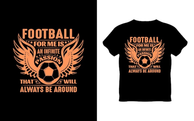 Voetbal t-shirt ontwerp