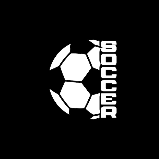 Voetbal vector ontwerp