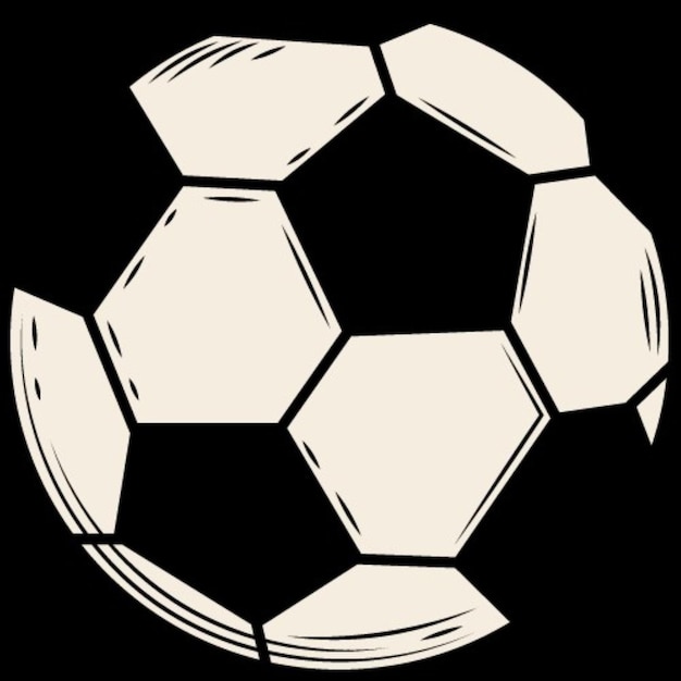 Vector voetbalbal