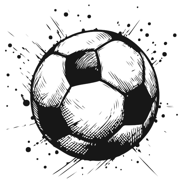 Vector voetbalbalbal_c