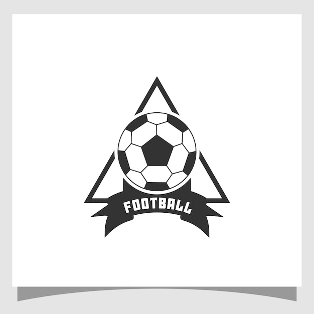 VOETBALCLUB LOGO GRAFIEK VECTOR