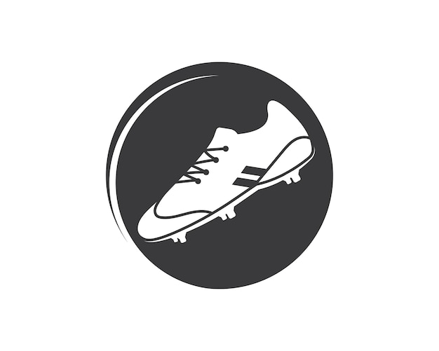 Voetbalschoenen vector pictogram illustratie ontwerp