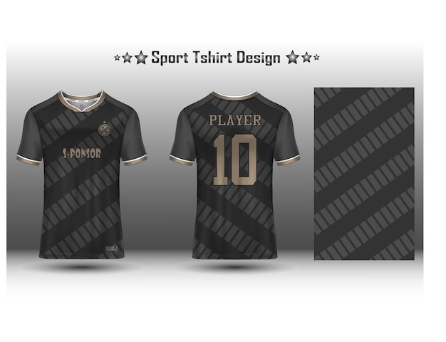 Voetbaltrui mockup voetbaltrui mockup wielertrui mockup en sport jersey mockup met abstract geometrisch patroon