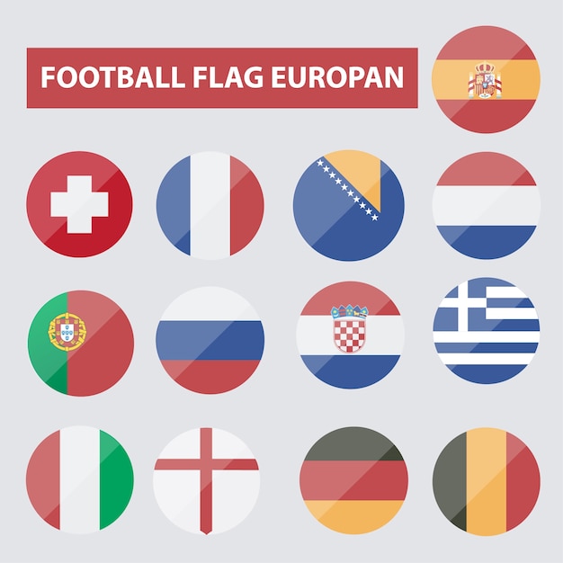 voetbalvlag Europees