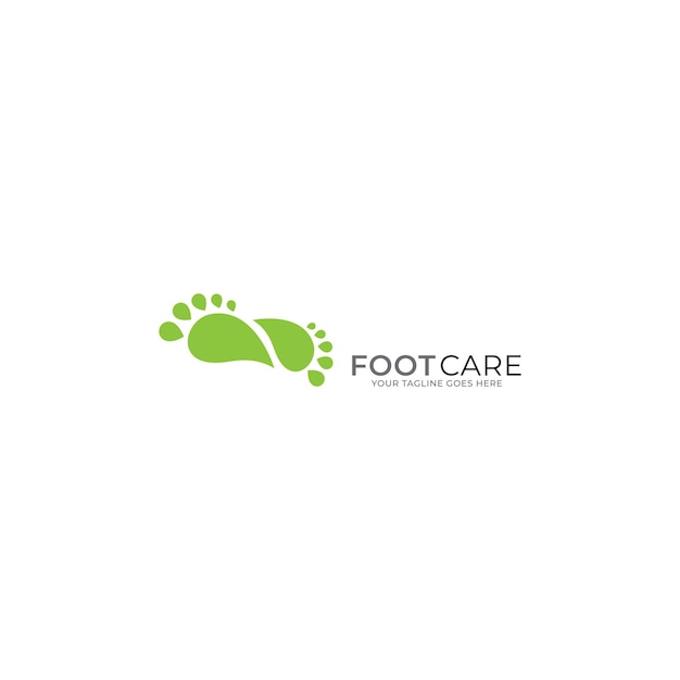voetverzorging logo vector