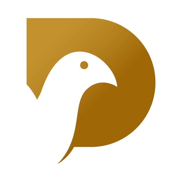 Vogel duif Logo sjabloon vector