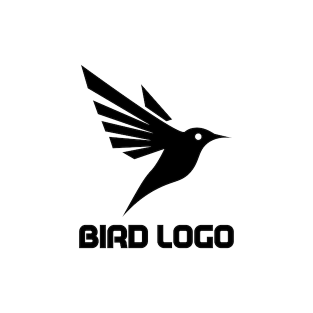 Vogel logo illustratie vector ontwerp