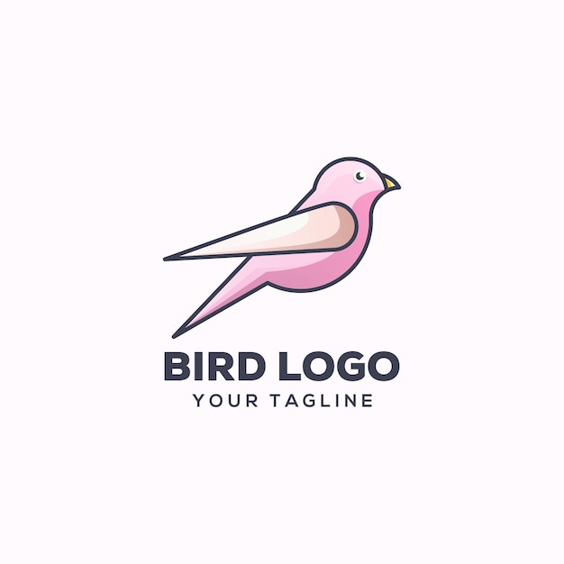 Vogel logo ontwerp vector