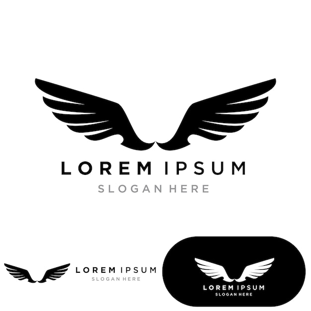 Vogel logo vector pictogram ontwerpsjabloon