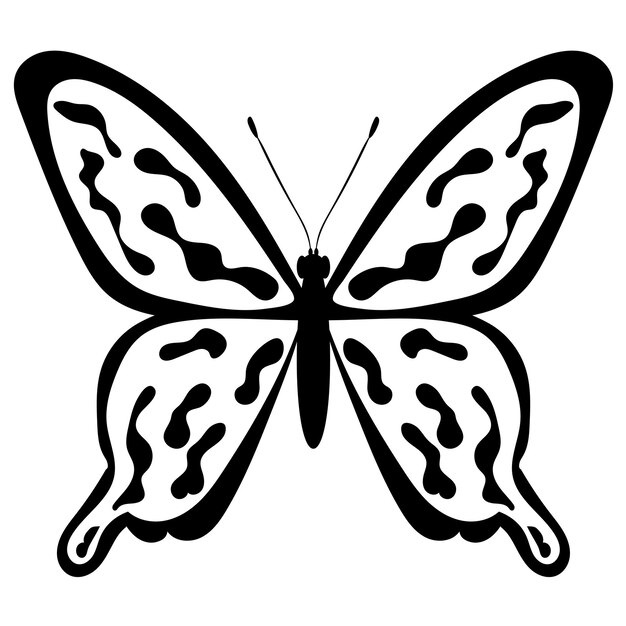 Vogelveer doorlopende lijntekening, schets, vector