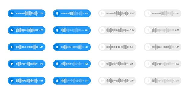 Голосовое аудио сообщение, речь, пузырь, SMS, текстовый кадр, разговор в социальных сетях или в приложении для обмена сообщениями