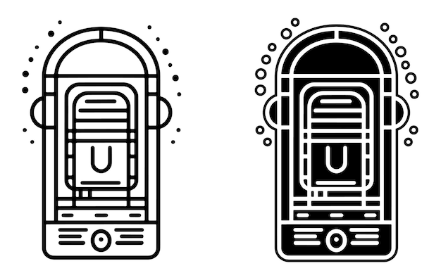 voice message vector iconVoice message bubble icon with sound wave and microphone Voice messaging