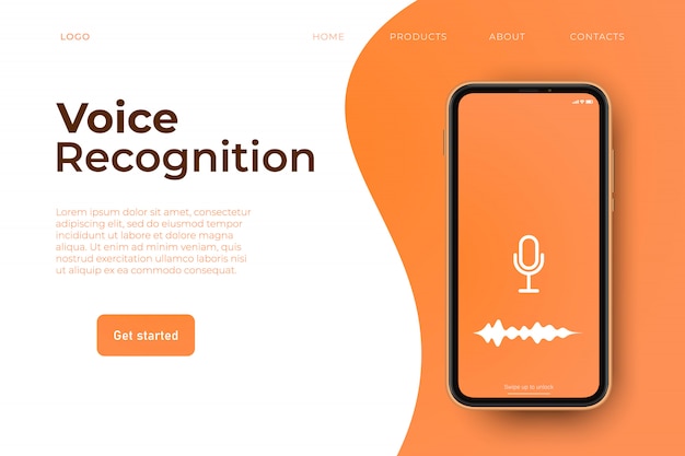 Voice recognition webpage