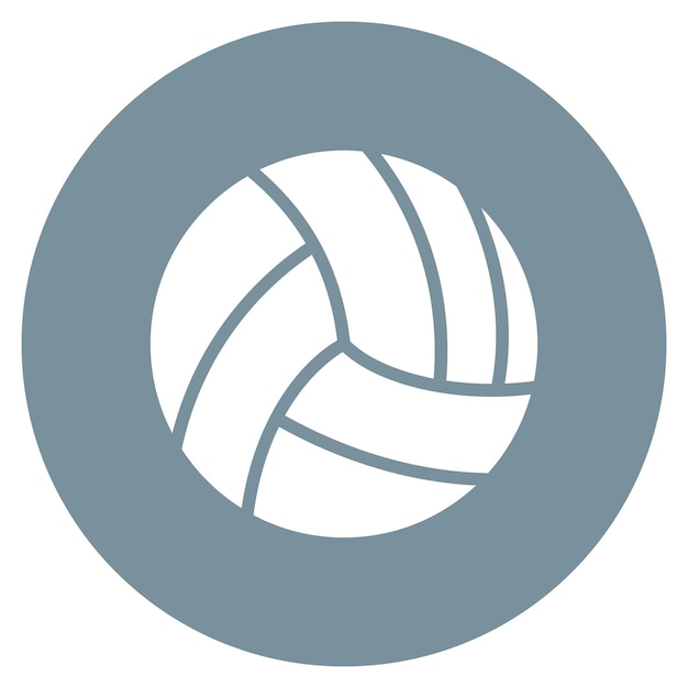 Vector volley ball icon vector image can be used for volleyball