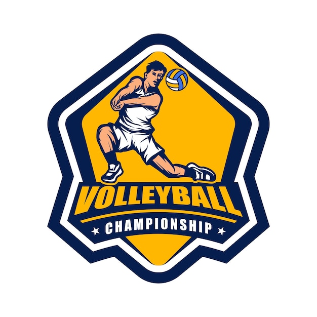 Volleybal kampioenschappen logo