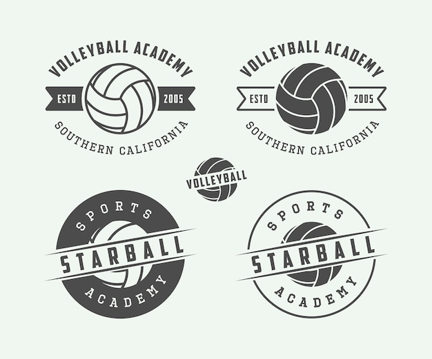 Volleybal labels