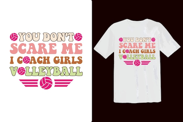 Vector volleybal moeder en trotse moeder t-shirt ontwerp